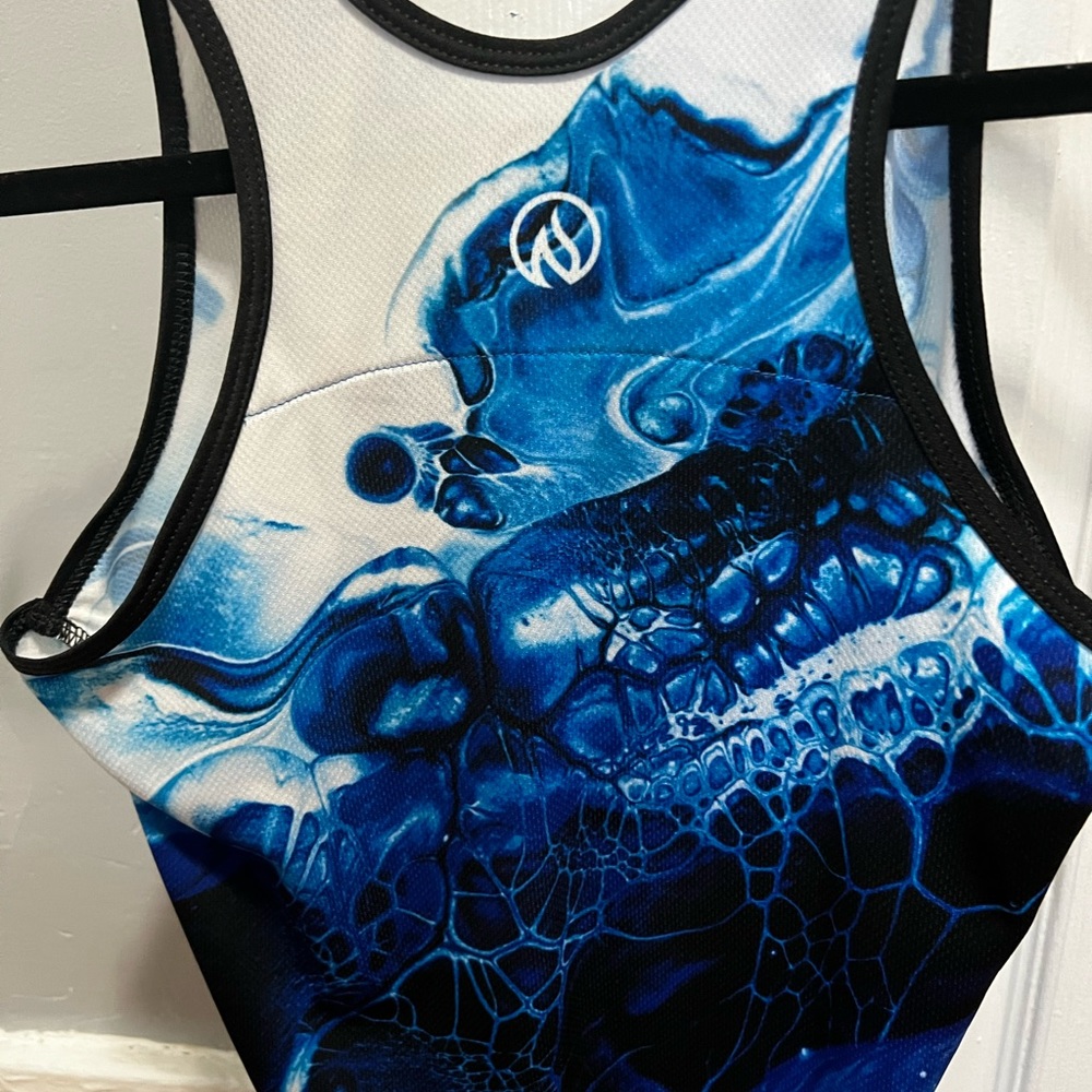 InknBurn Blue Ink Singlet - Picture 2 of 5